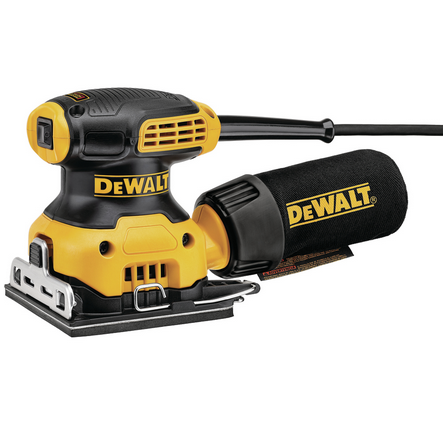 LIJADORA ORBITAL PALMA DEWALT 1/4 DWE6411