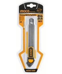 BISTURI ALUMINIO INGCO C/6 CUCHILLAS